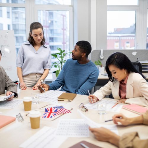 people-learning-new-language-work
